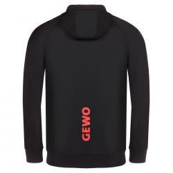 GEWO Hoodie Ponza I schwarz/rot