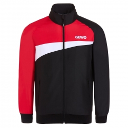 GEWO Trainingsjacke Fondi I schwarz/rot