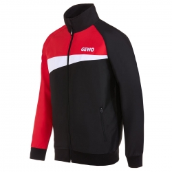 GEWO Trainingsjacke Fondi I schwarz/rot