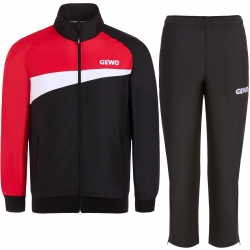 GEWO Trainingsanzug Fondi I schwarz/rot