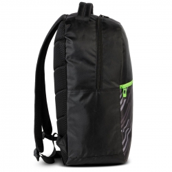 GEWO Rucksack Stripes schwarz/lime