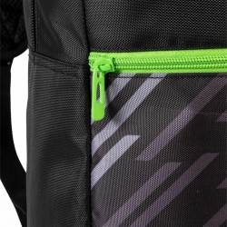 GEWO Rucksack Stripes schwarz/lime